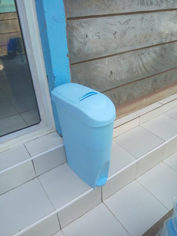 Feminine Sanitary Bin - Blue (18lt) - Image 3