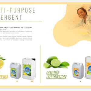 Multi-Purpose Detergent - Lemon Fragrance - 5ltr