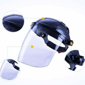 Industrial Safety Face Shield - Black