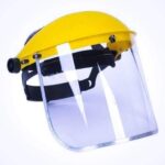 Industrial Safety Face Shield – Yellow
