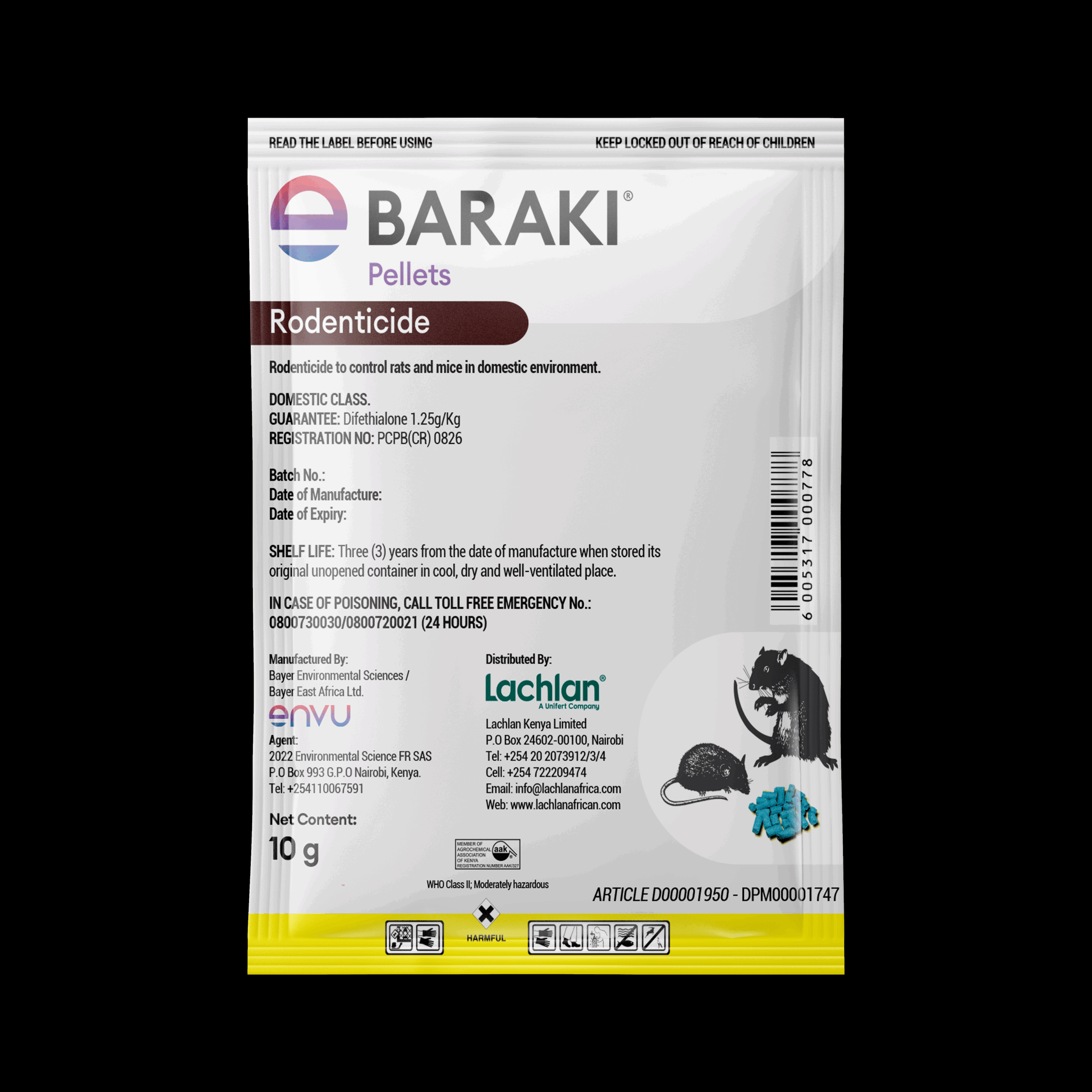 Baraki rat poison