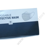 Disposable Protective Mask Black 50pcs