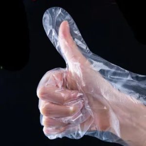 Disposable Food Plastic Gloves - 100pcs