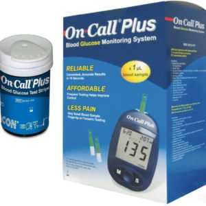 Blood Glucose Test Strips - On Call Plus