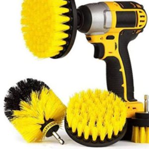 Cleaning Brushes + Rechargeable Drill