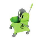 Single Mop Trolley - Green