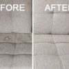 Sofa cleaning before after