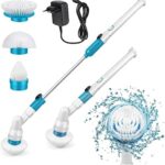 Electric Rechargeable 3 Heads Spin Brush