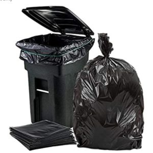 Bio Hazard Waste Disposal Bags 30x36inch Black 50pcs - Large