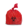 Bio Hazard Waste Disposal Bags 20x30inch Red 50pcs - Small