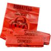 Bio Hazard Waste Disposal Bags 36x50inch Yellow 50pcs - Extra Extra Large