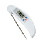 Digital Thermometer Curved White