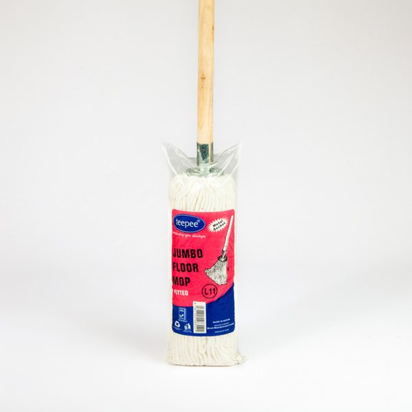 Jumbo Metal Socket Mop with Handle L11FH Teepee - 12pcs
