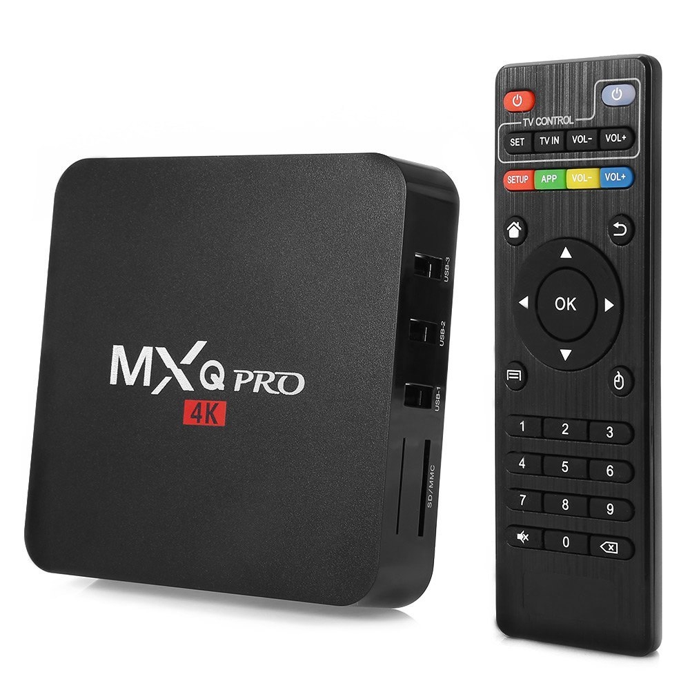 MXQ Pro 4K Android Smart TV Box 1G+8Gb