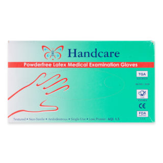 Powderfree Latex Medical Examination Gloves - Handcare