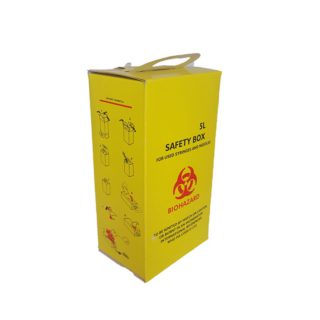 Safety Box for Medical Sharps - 5ltr