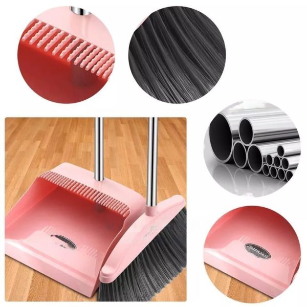 2 in 1 Windproof Broom Dustpan Set Sweeping Tools