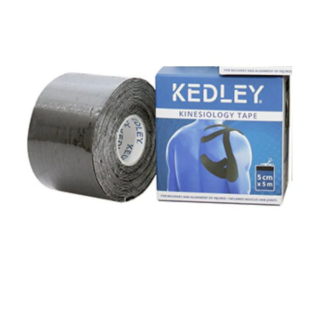 KEDLEY Kinesiology Tape (5cm X 5m) - BLACK/PINK/BLUE 1pc