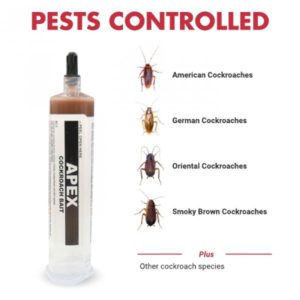 Apex Cockroach Gel Bait - Pack (4x30gm)