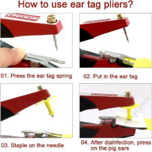 Ear Tags Applicator 1pc