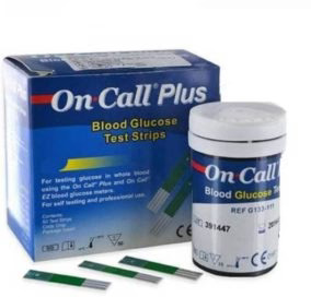 On Call Plus Glucometer Strips1pc