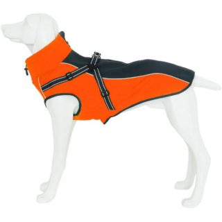 Dog Jacket With Harness Small