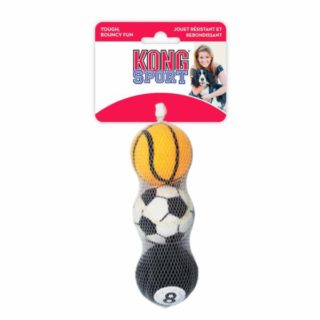 KONG Medium Dog Sport Balls – Set of 2