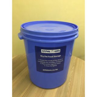 Heavy Duty 60 Litre Plastic Storage Drum with secure Lid