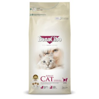 Bonacibo Adult Cat Food Chicken With Anchovy & Rice1pc