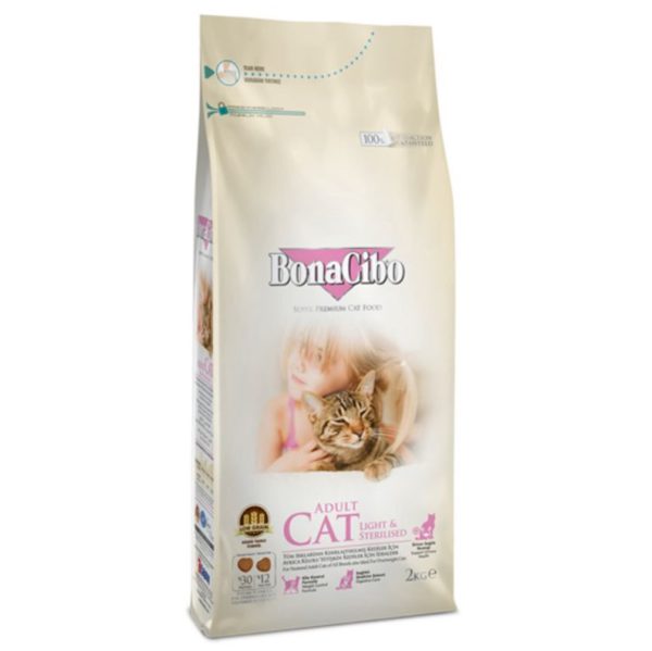 Bonacibo Adult Cat Light & Sterilised 1pc