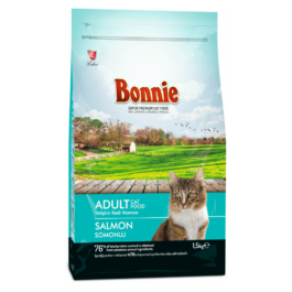 Bonnie Adult Cat Food – Salmon 1.5kg