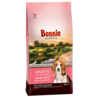 Bonnie Adult Dog Food – Lamb and Rice 15kg