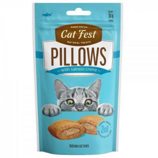 Cat Fest Pillows With Salmon Creme 30g