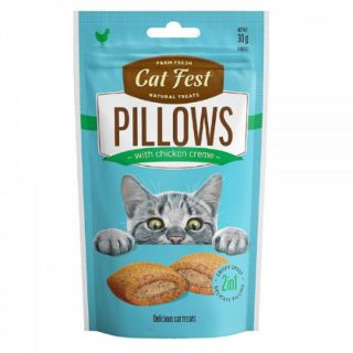Cat Fest Pillows With Chicken Creme 30G