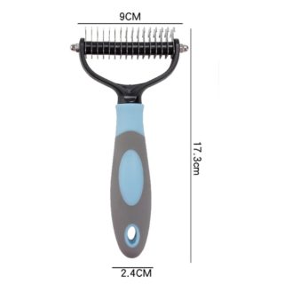 Dematting Comb Pet Grooming Rake Tool Large