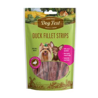 Dog Fest Duck Fillet Strips for Small Breeds 1pc