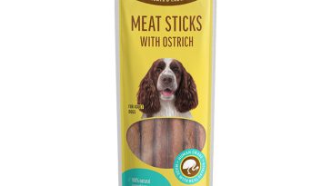 Dog Fest Meat Sticks With Ostrich For Adult Dogs 1pc