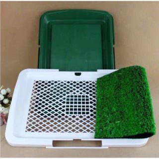Dog Toilet Pad with artificial grass for training dogs 1PC