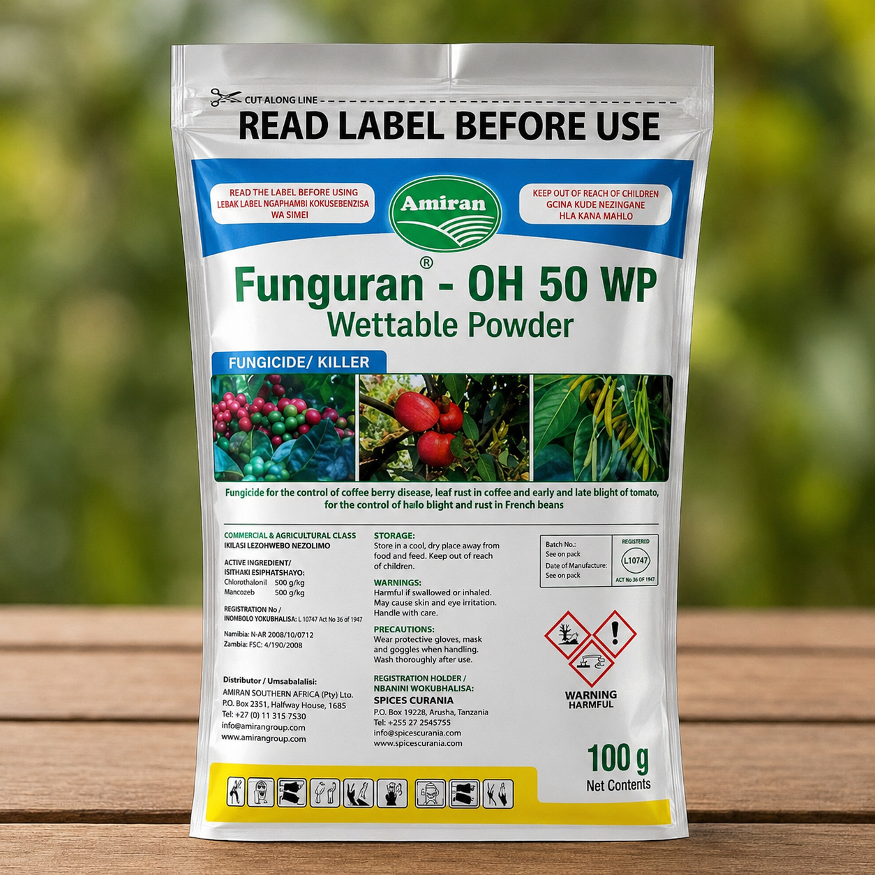 Funguran - OH 50 WP (Blue Copper) 100g