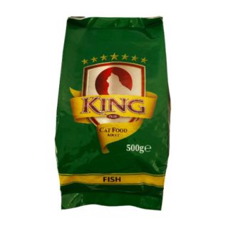 King Adult Cat Food Fish 500GR