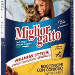 Migliorgatto Adult Cat Food Chucks With Rabbit 405gr