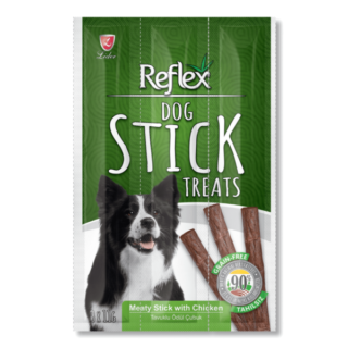 Reflex Dog Treats – Stick Treats, Grain Free Chicken (3 Sticks x 11g) 33g