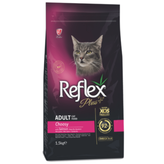 Reflex Plus Premium Adult Cat Food – Choosy Salmon 1.5kg