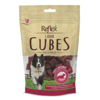 Reflex Dog Treats – 100% Natural Lamb Cubes 80g