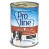 Proline Adult Dog Food Canned ? Beef Chunks in Gravy 0.415kg