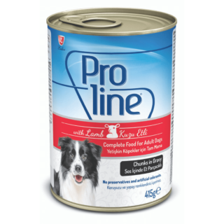 Proline Adult Dog Food Canned Lamb Chunks in Gravy 0.415kg
