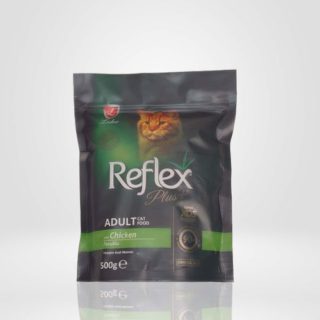 Reflex Plus Adult Cat Food Chicken 500gr
