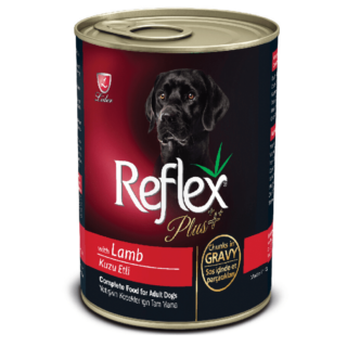 Reflex Plus Adult Dog Food Canned – Lamb Chunks in Gravy 0.4g