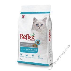 Reflex Sterilized Adult Cat Food – Salmon & Rice 2kg