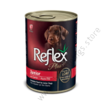 Reflex Plus Junior Dog Food Canned ? Lamb Chunks in Loaf Pate 0.4g